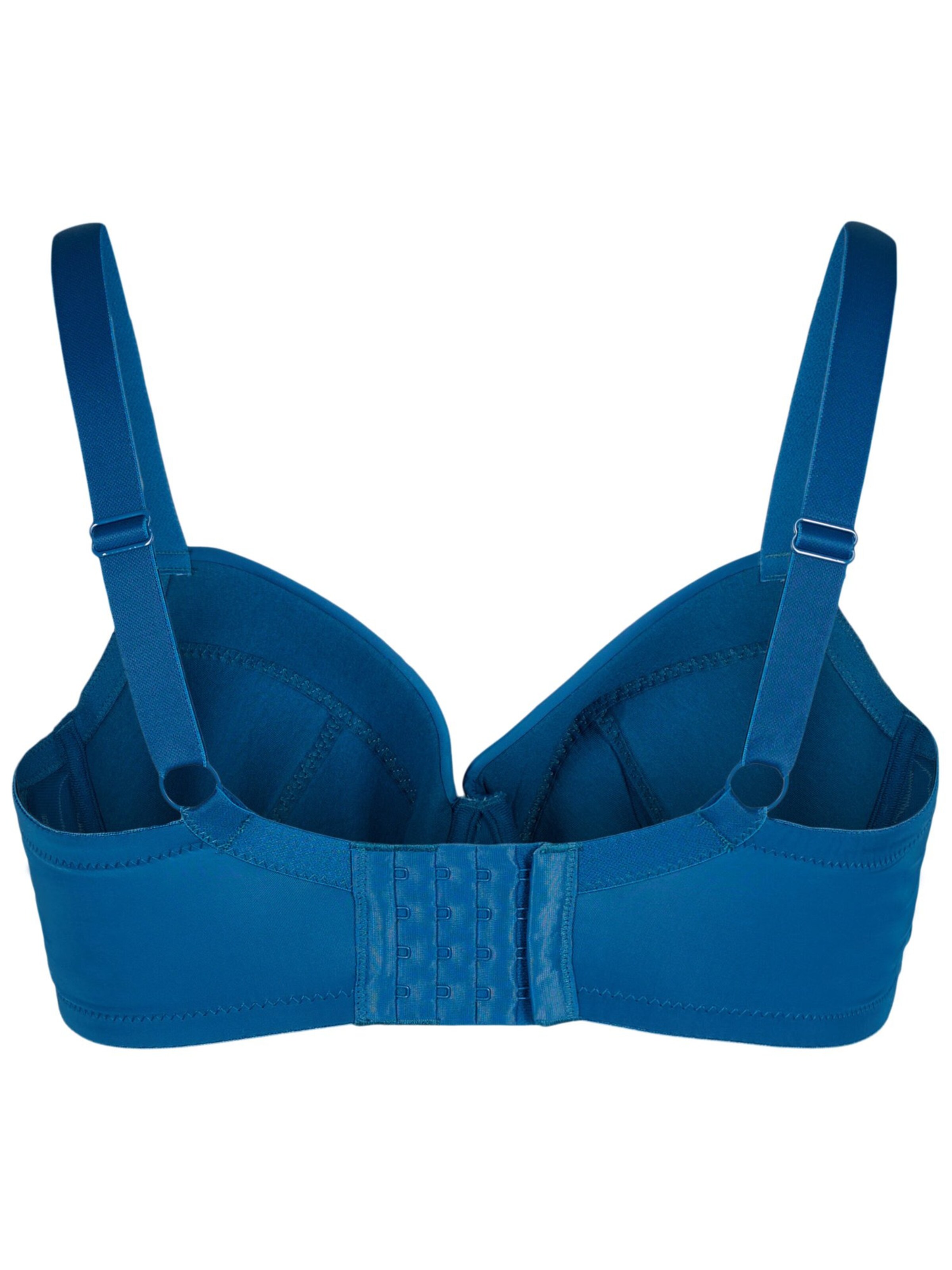 Triangle Soutien-gorge 'LANI' Devoted by Zizzi en bleu