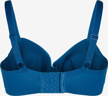 Devoted by Zizzi Triangel BH 'LANI' in Blau