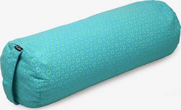 Yogishop Pillow in Blue: front