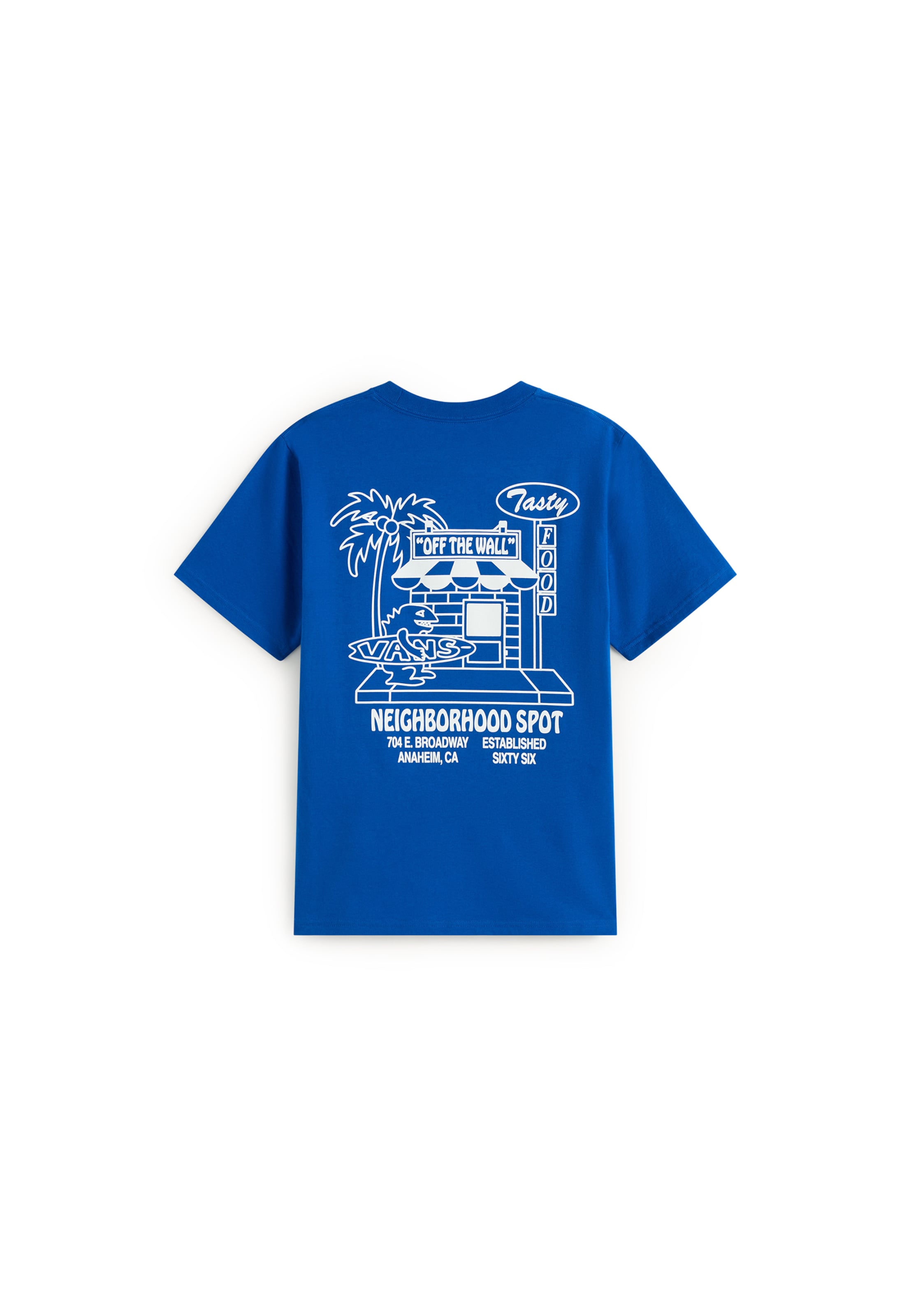 VANS - Camiseta 'Food Spot' en azul