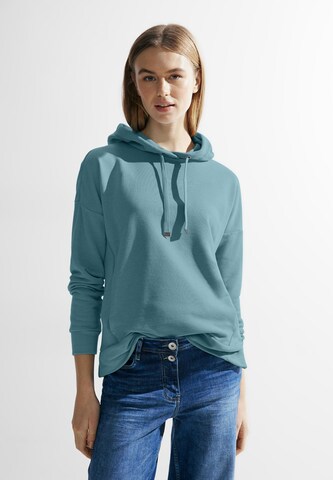 CECIL Sweatshirt in Blue: front