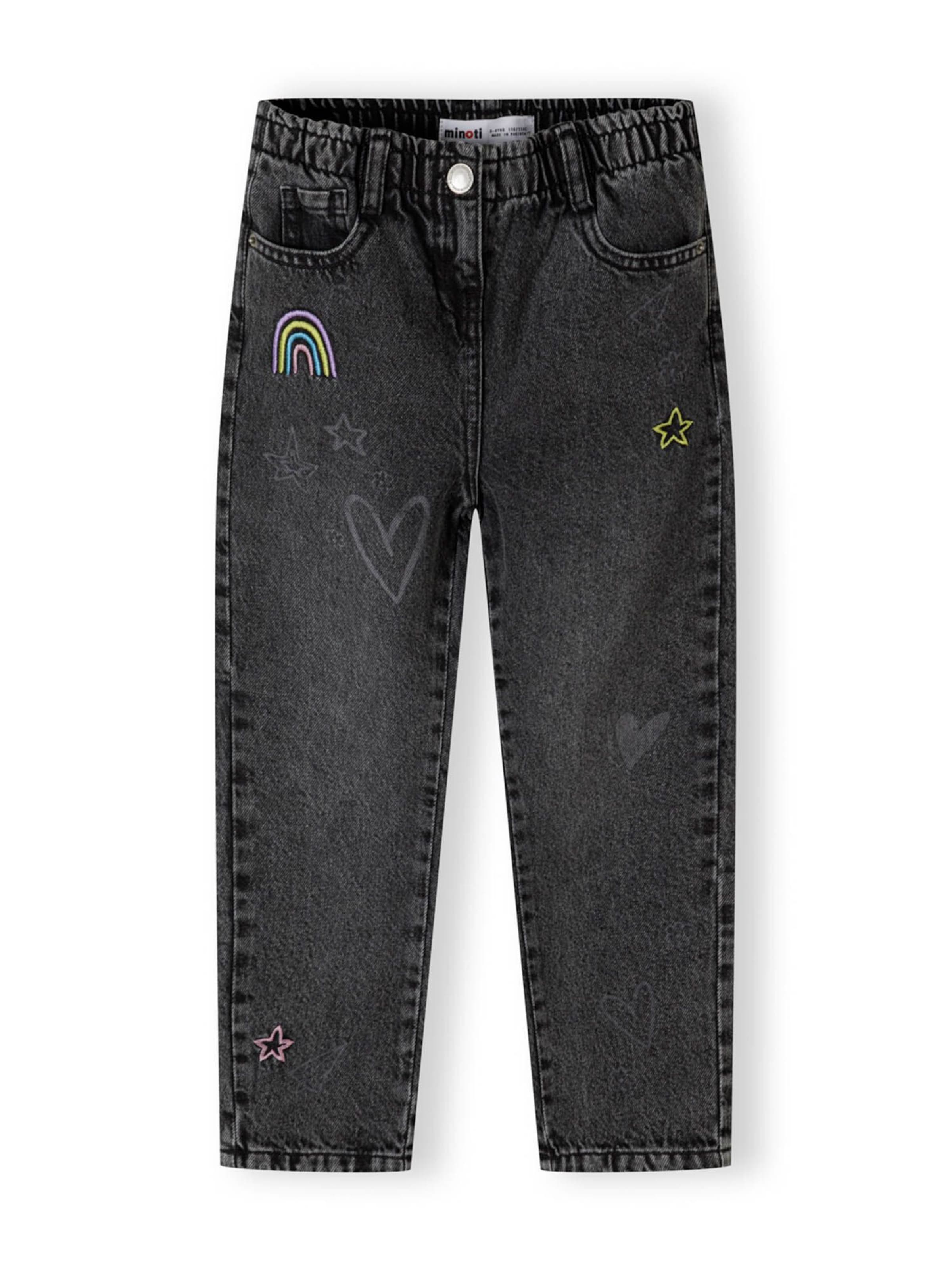 MINOTI Regular Jeans in Schwarz: Vorderseite