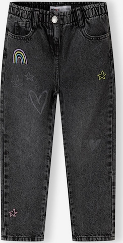 juoda MINOTI Standartinis Džinsai: priekis