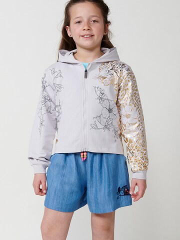 Veste de survêtement KOROSHI en gris : devant