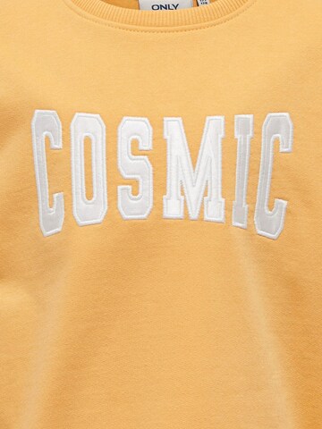 ONLY GIRLS Sweatshirt in Orange