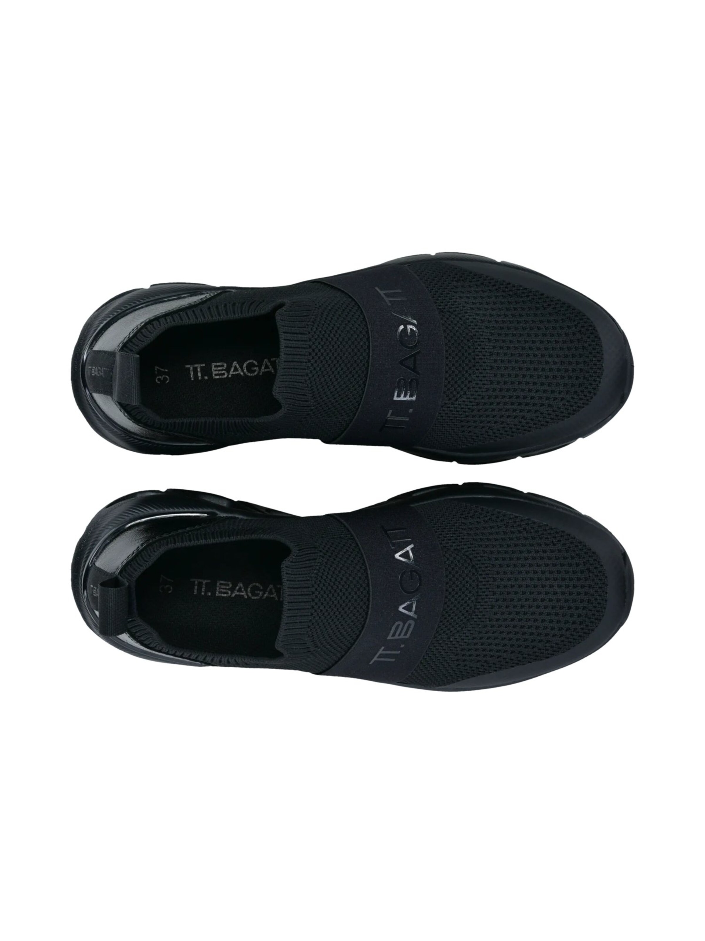 TT. BAGATT Slip-on obuv - Čierna