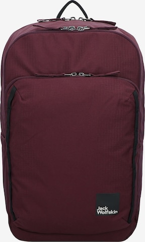 JACK WOLFSKIN Backpack in Red: front