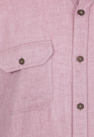 DENIM CULTURE - Regular Fit Camisa 'Darell' em rosa