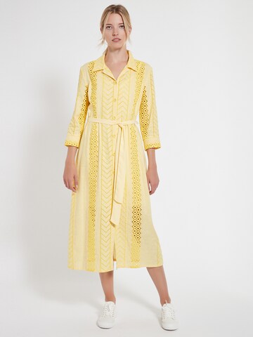 Ana Alcazar Kleid 'Caheb' in Yellow: front