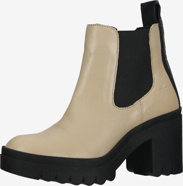 FLY LONDON Ankle Boots in Beige: front