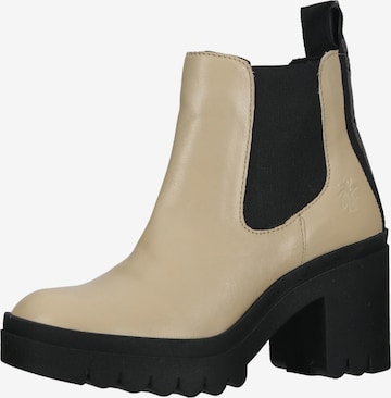 FLY LONDON Chelsea Boots in Beige: predná strana