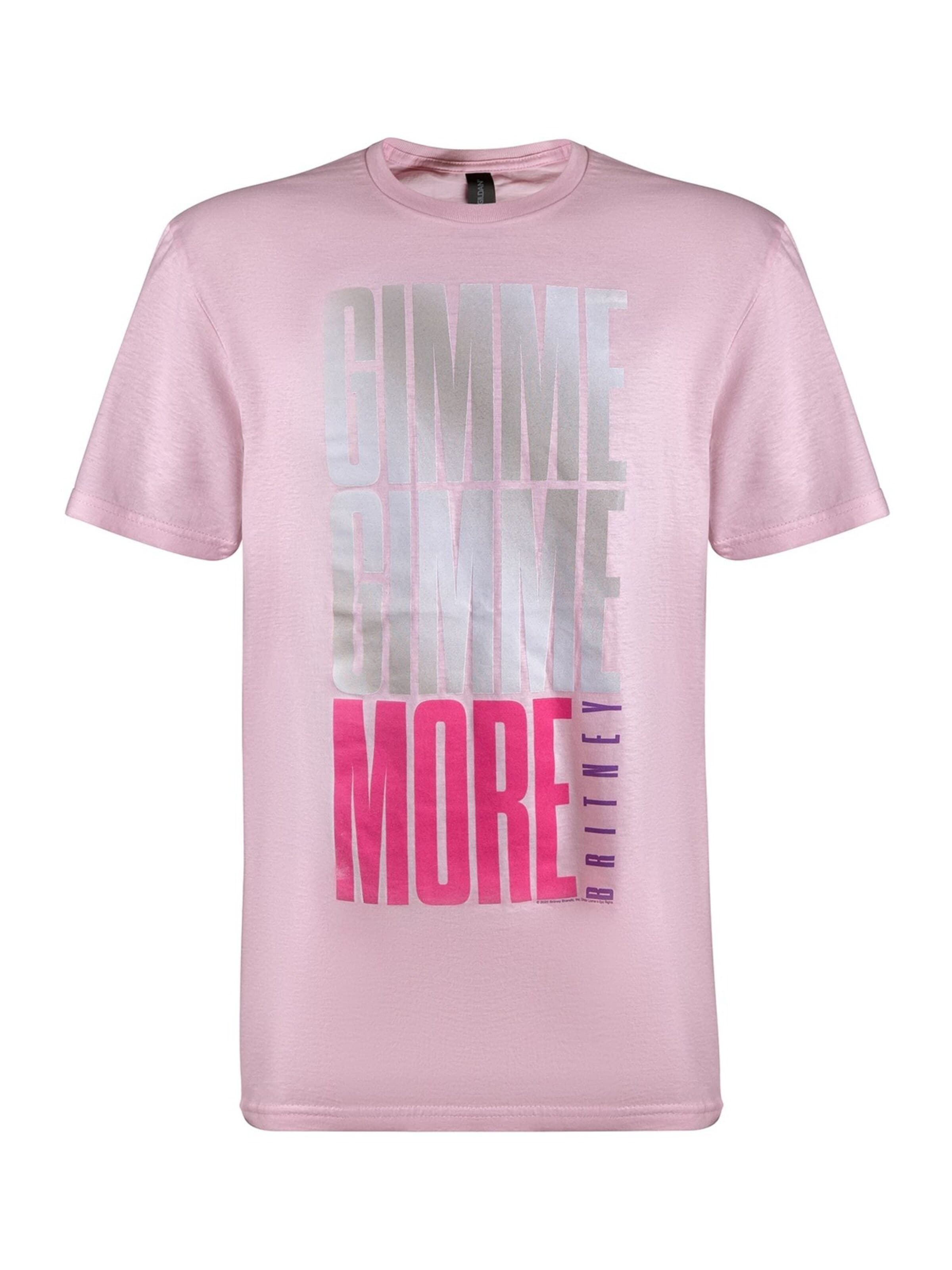 Maglietta di Britney Spears Collection in rosa: frontale