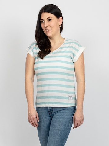 salzhaut Shirt 'Kaukje' in Beige: voorkant