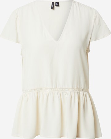 VERO MODA Shirt 'NADS' in Beige: front