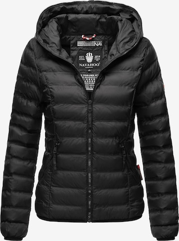 NAVAHOO Between-Season Jacket 'Neevia' in Black: front