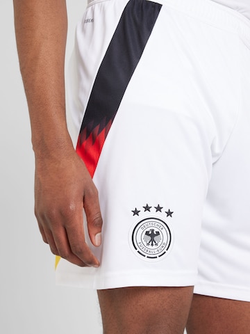 Regular Pantalon de sport 'DFB 24' ADIDAS PERFORMANCE en blanc