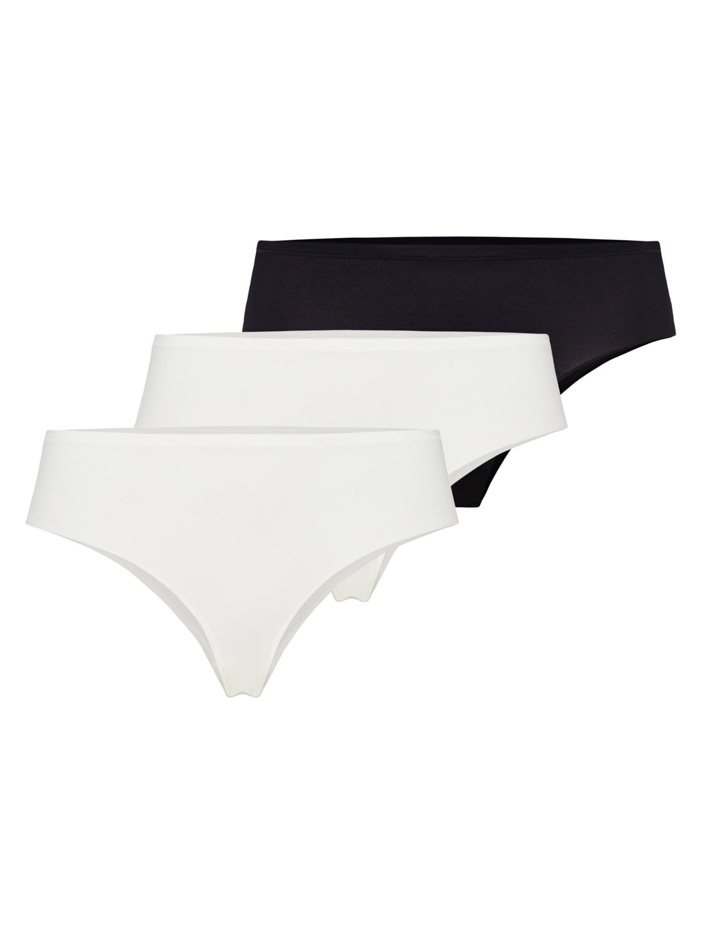 Hanro Slip 'Allure'‌‌‌‌ in Schwarz: Vorderseite