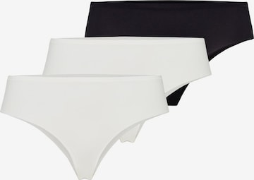 Hanro Slip 'Allure' in Schwarz: Vorderseite