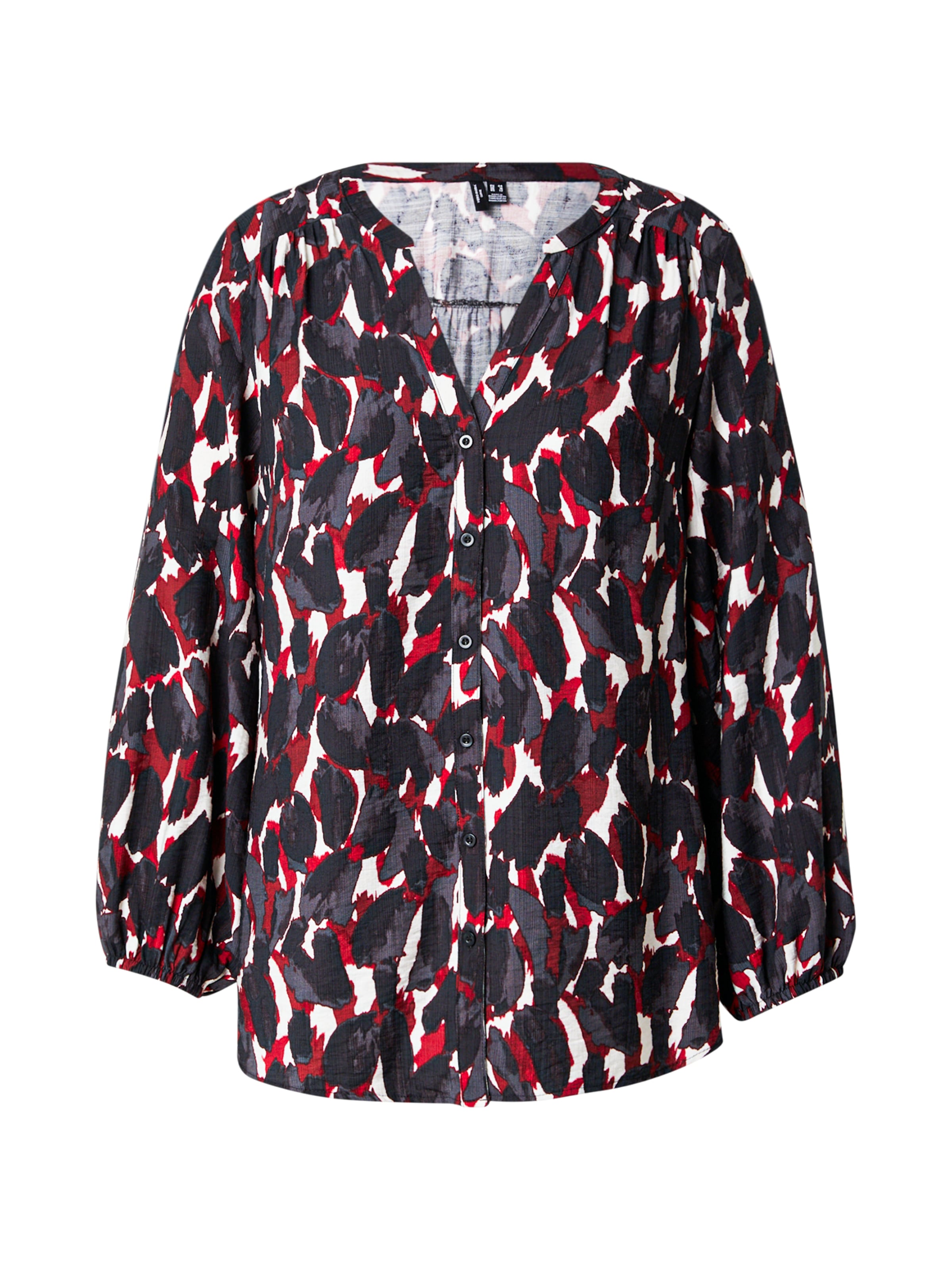 Vero Moda Curve Blouse 'VMCFANINI' in Red: front
