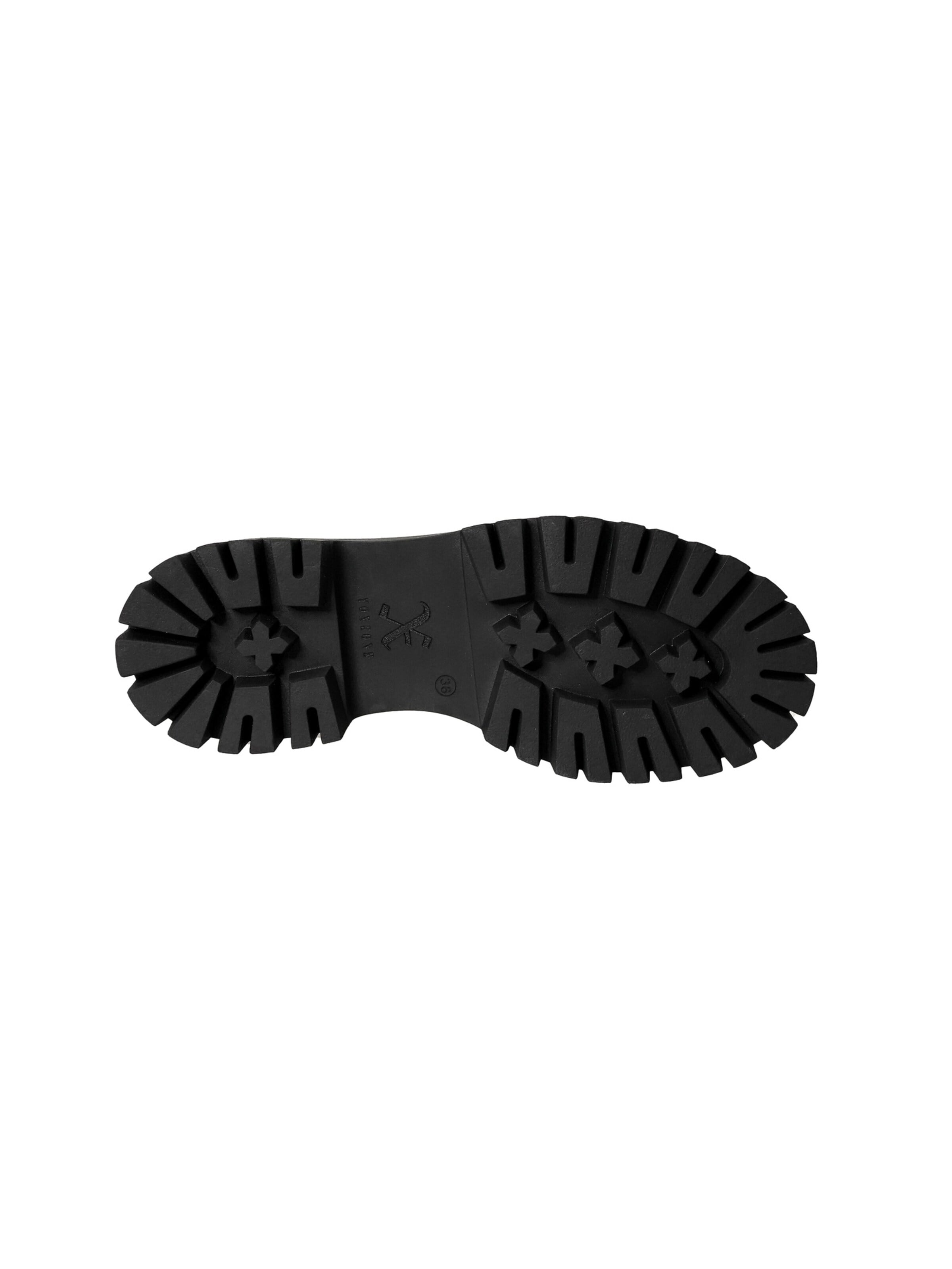 Yoxeone Slip-ons 'TASSEL FORCE' in Black