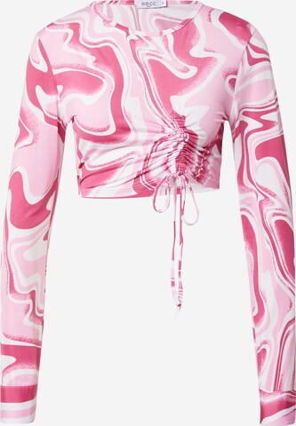 RECC Shirt 'ZORA' in Pink: front