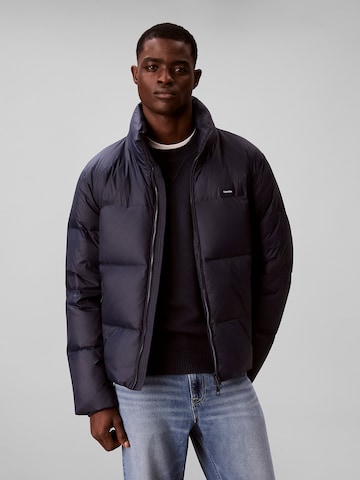 Calvin Klein Winter jacket in Blue: front