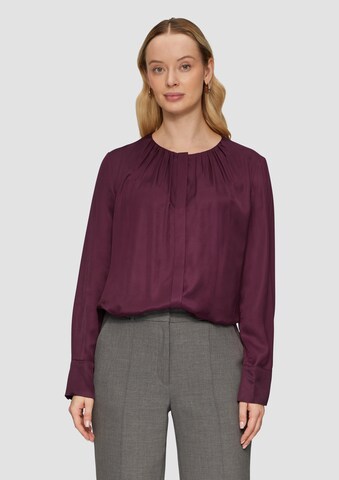 s.Oliver BLACK LABEL Blouse in Purple: front