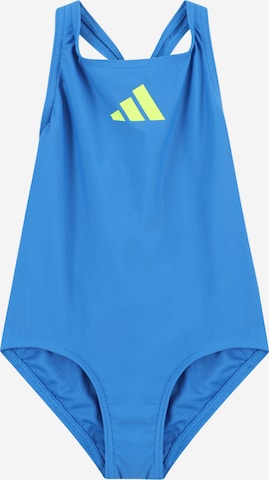 ADIDAS PERFORMANCE Athletic Swimwear in Blue: front