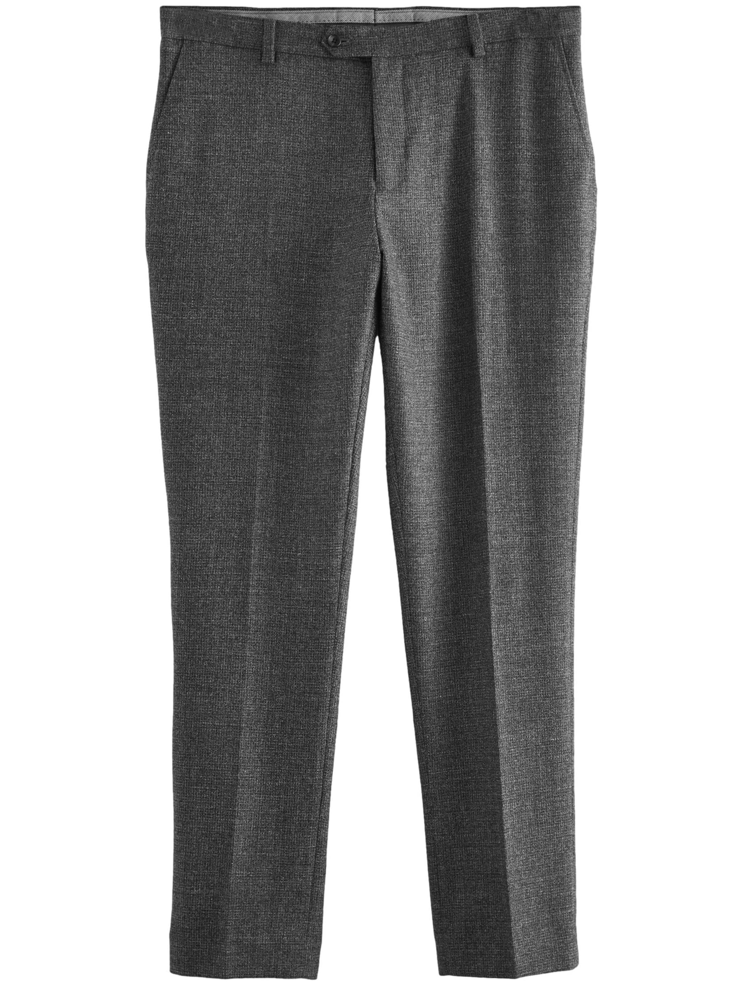 Next Pantalon à plis en anthracite, Vue avec produit