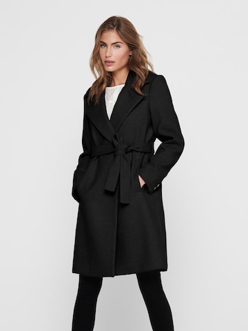 Manteau mi-saison 'Maria' ONLY en noir : devant