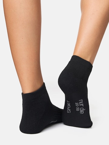 Nur Die Socks 'Sport' in Black