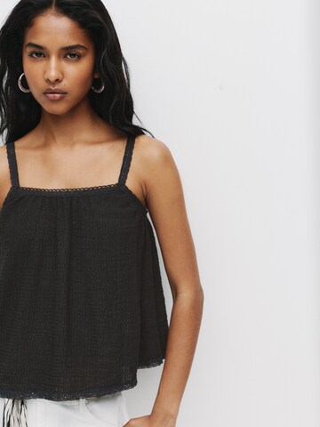 Pull&Bear Top – černá