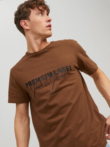 T-Shirt JACK & JONES en marron