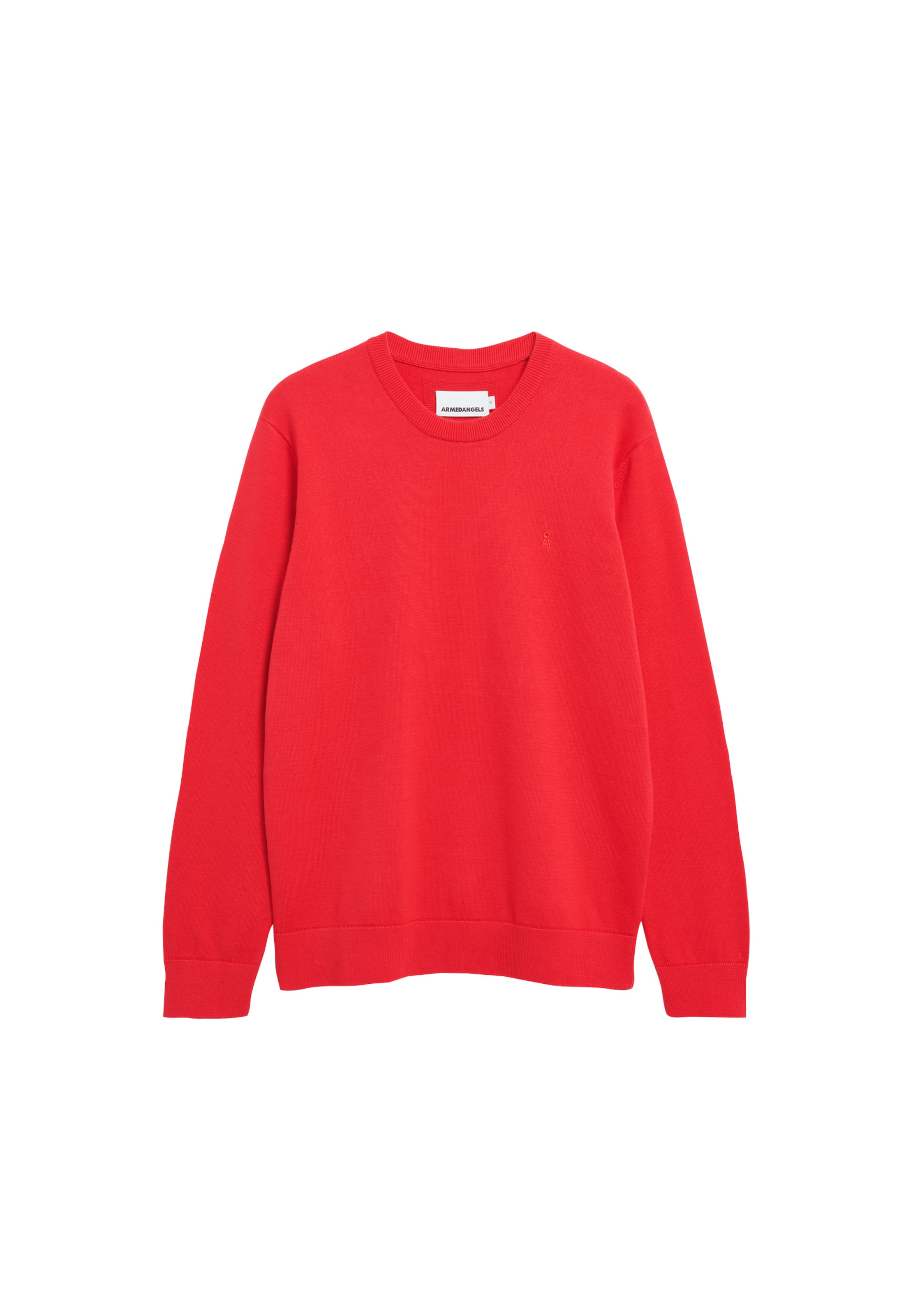 ARMEDANGELS Trui in Rood: voorkant