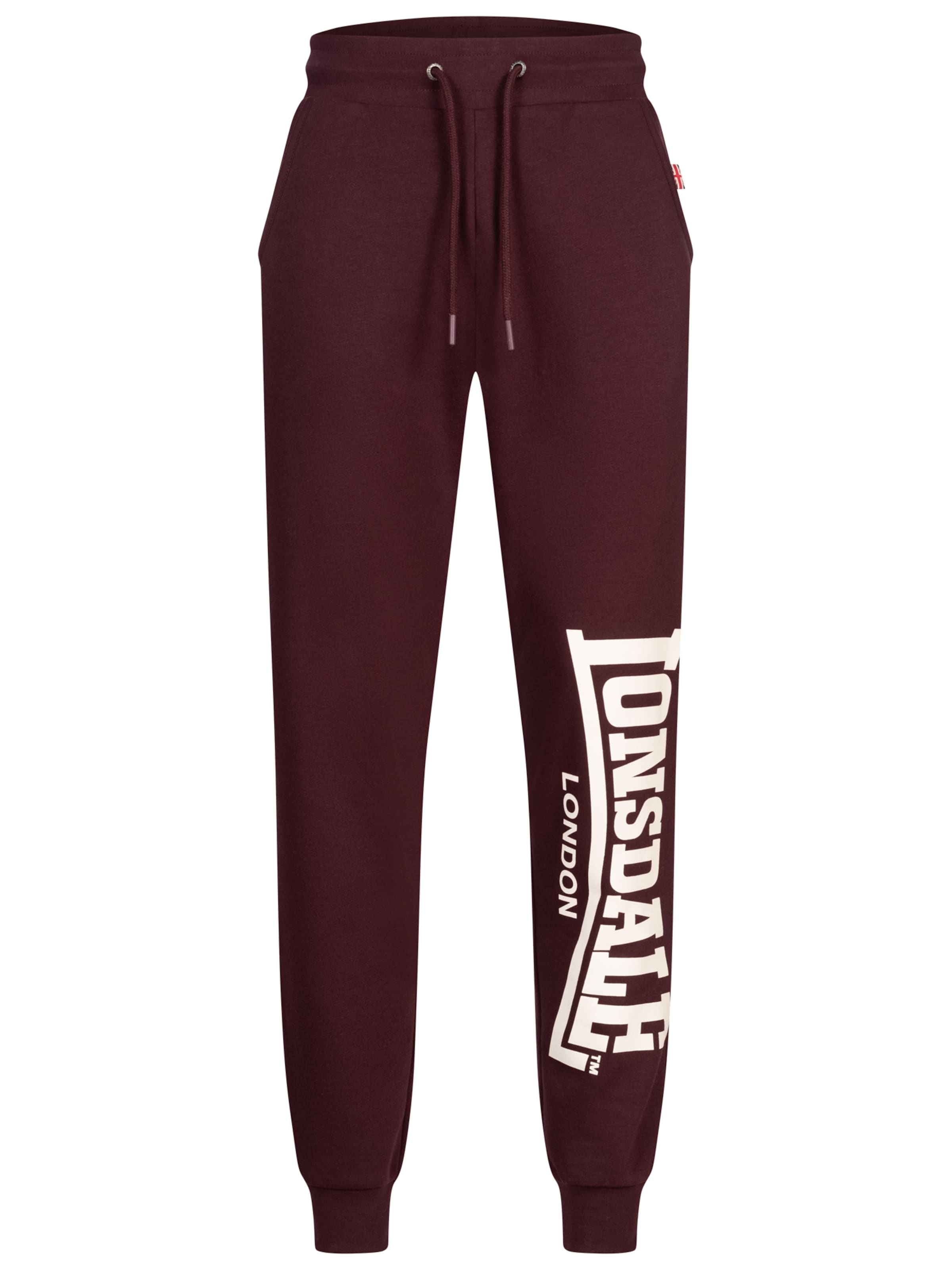 LONSDALE Штаны в Красный: спереди