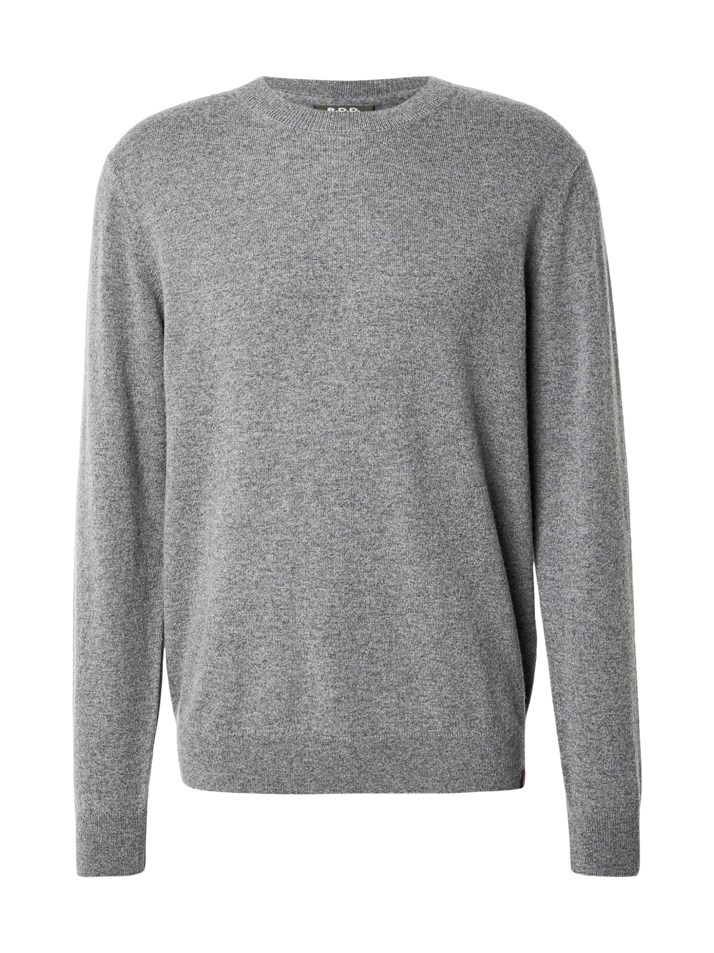 Pullover 'RDDBrooks' di R.D.D. ROYAL DENIM DIVISION in grigio: frontale