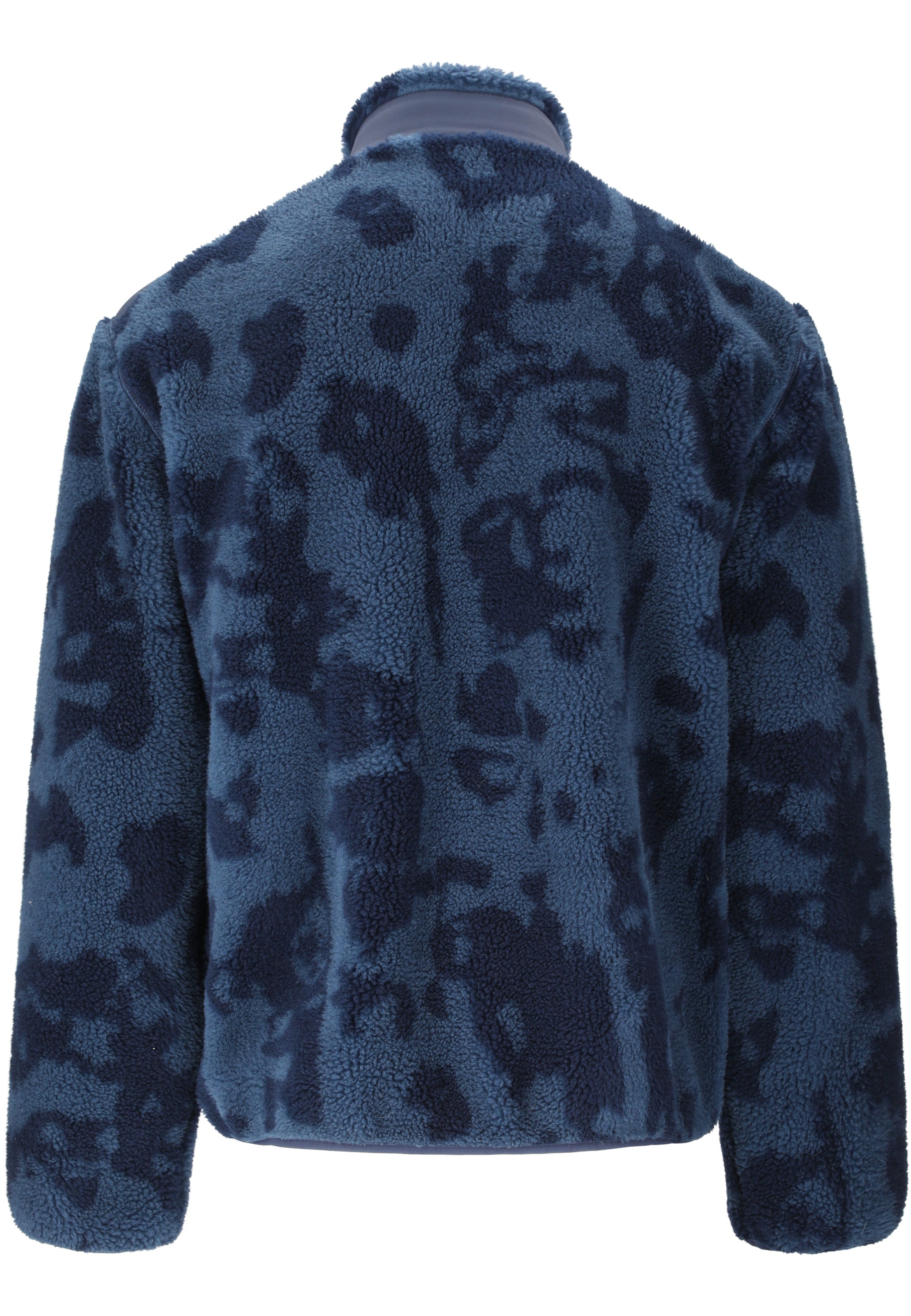 SLOPE Athletic fleece jacket 'Kendor' in Blue