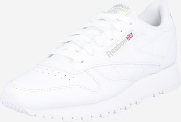 Sneaker bassa 'Classic' di Reebok in bianco: frontale