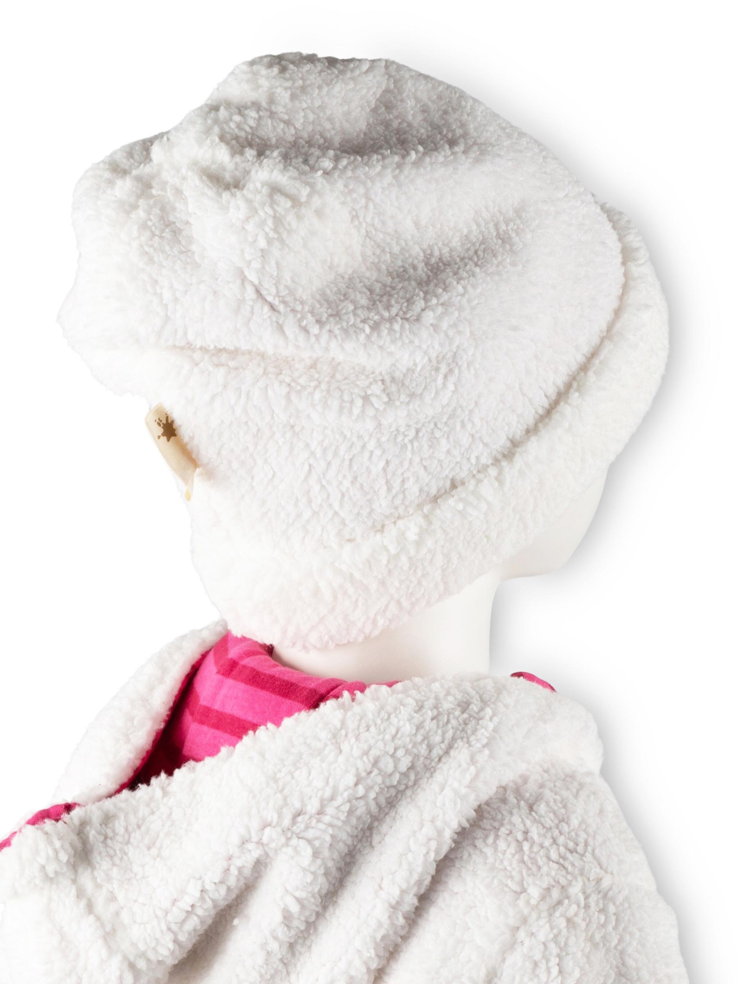 SIGIKID Beanie 'Teddy-Mütze crazy lama' in White