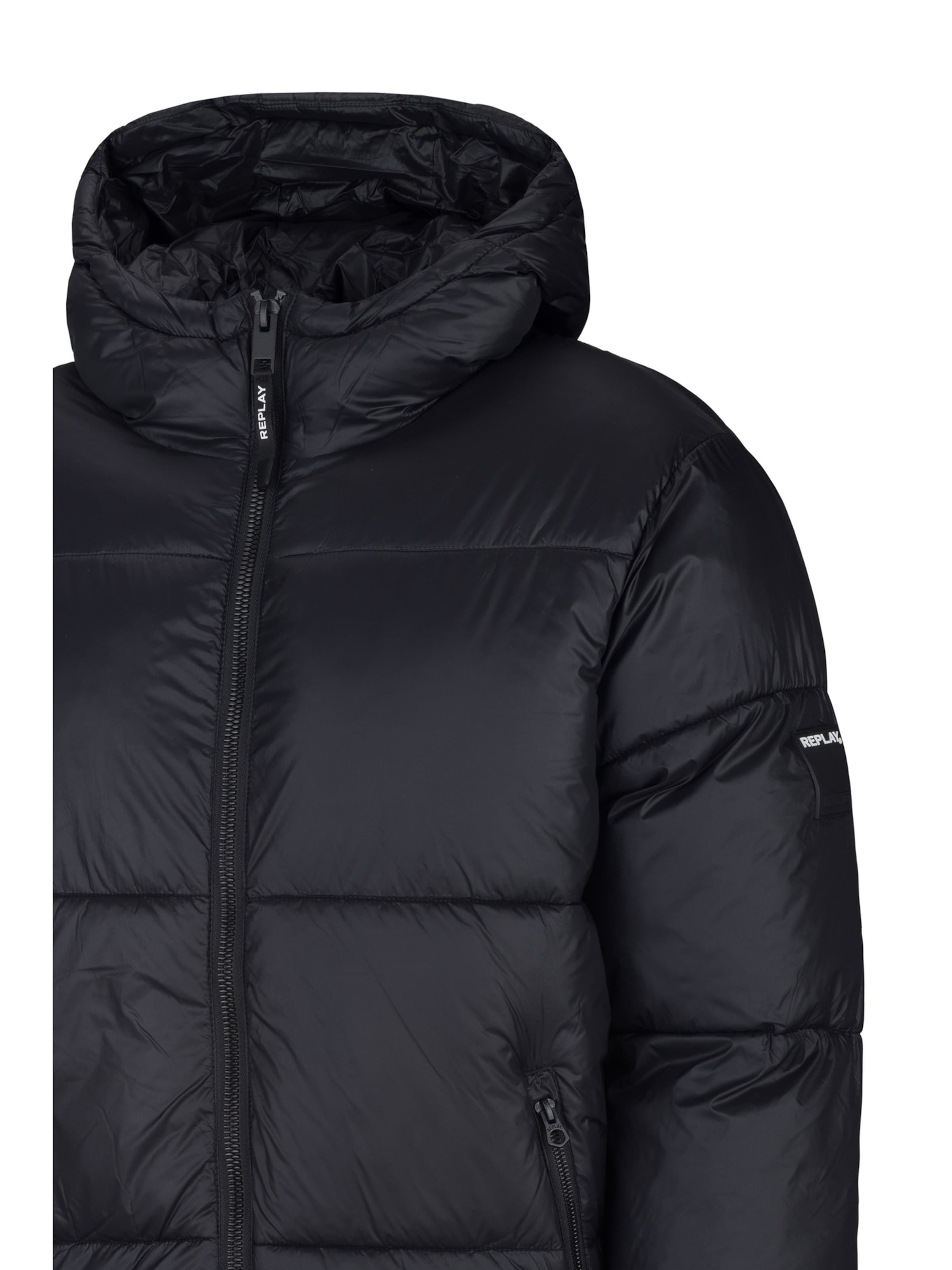 REPLAY Between-season jacket in Black