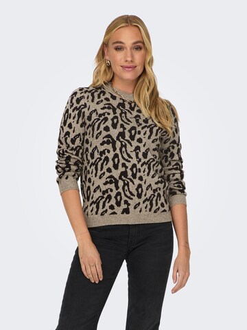 ONLY Pullover 'JENNI' i brun