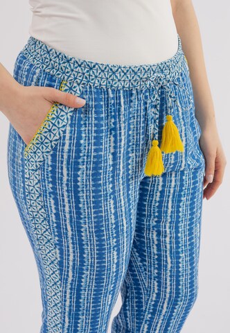 October Loosefit Schlupfhose in Blau