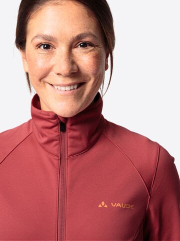 VAUDE Sports jacket 'W Matera' in Red
