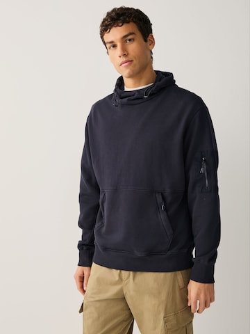 Sweat-shirt Next en bleu : devant