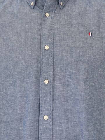 Jack & Jones Plus Regular fit Button Up Shirt 'SUMMER' in Blue