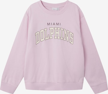 NAME IT - Sudadera en rosa: frente