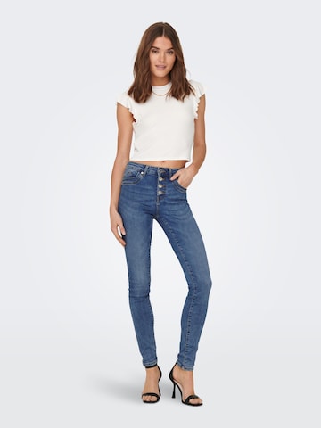 ONLY Skinny Jeans 'BLUSH' in Blauw