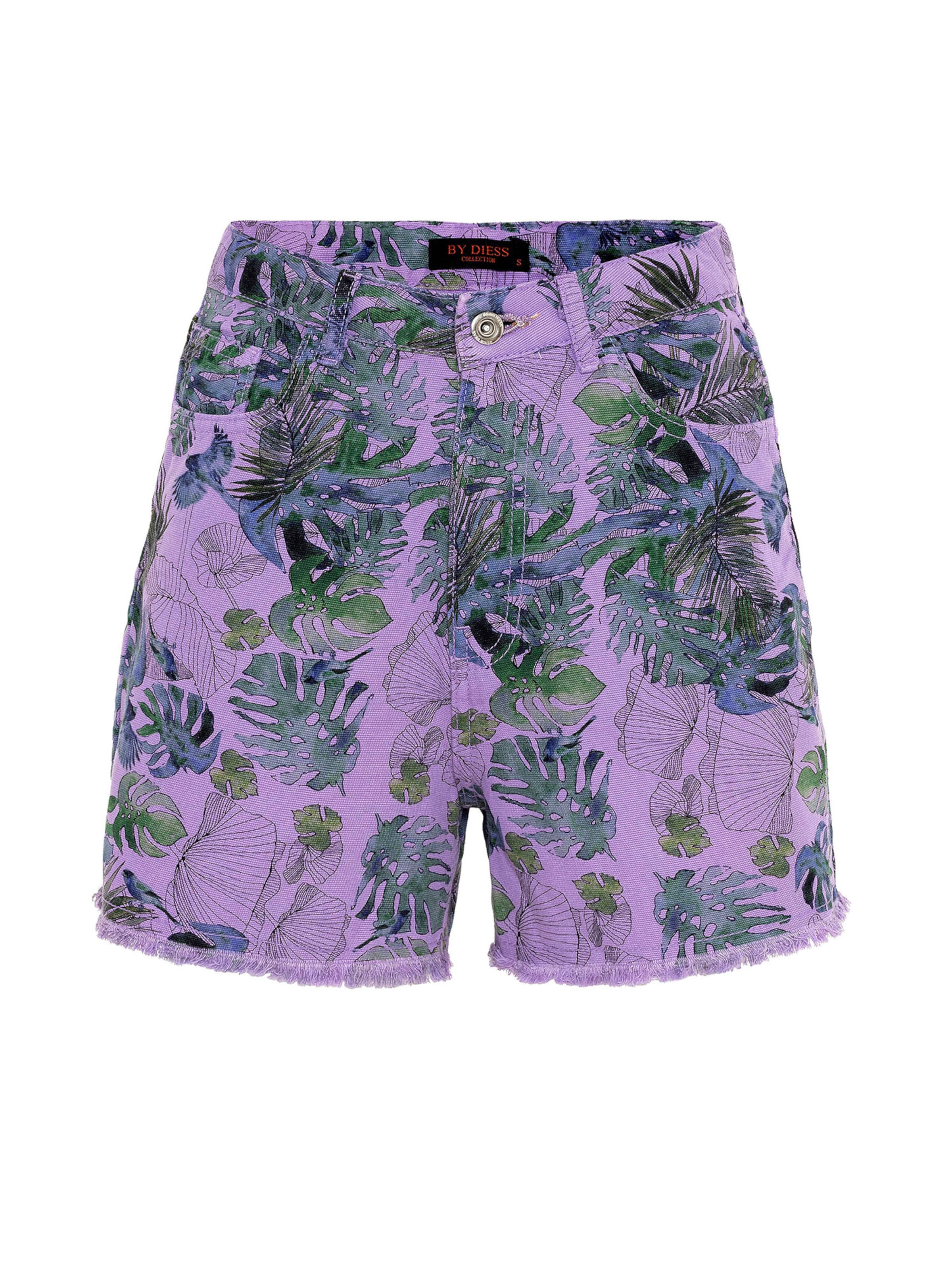 By Diess Collection Regular Панталон в лилав: отпред