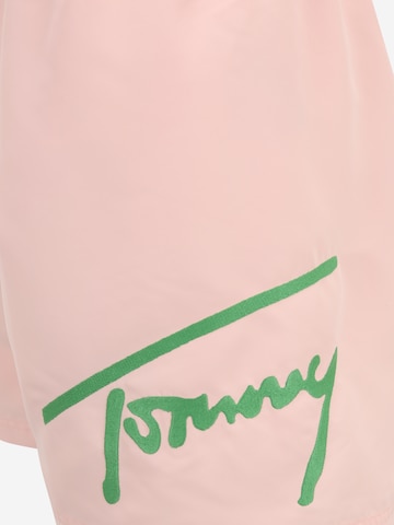Tommy Jeans Badshorts i rosa