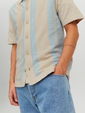 JACK & JONES Strickjacke in Grau